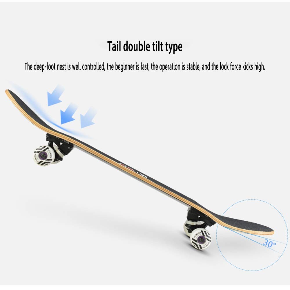 Amazon | スケートボード デッキ ペニー クルーザー 7 階建て メープル